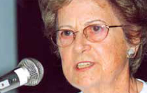 Elmira no congresso Vamos Orar, em 2001